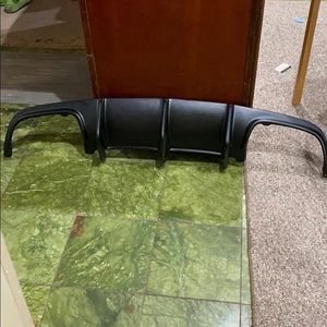 Rear diffuser AMG Bumper 2008-2011 Benz c class